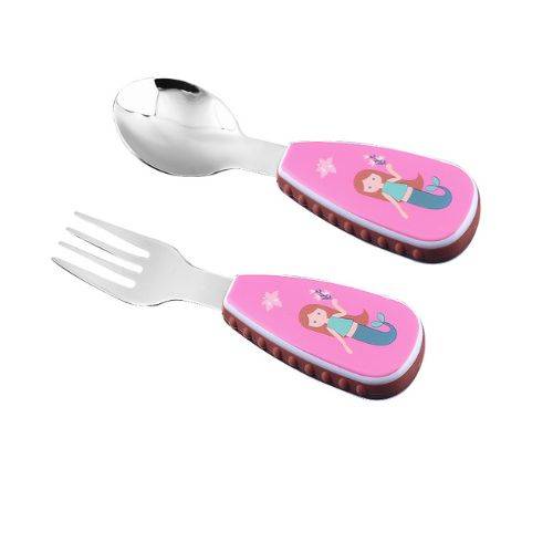 Animal Print Spoon & Fork