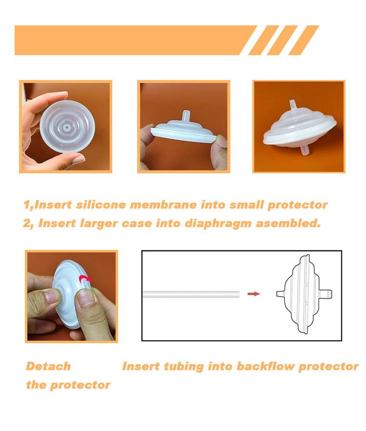 Replacement Parts for spectra Pump backflow protector by Moms sunshine  - pack of 1